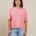 camiseta chica algodon supima color rosa